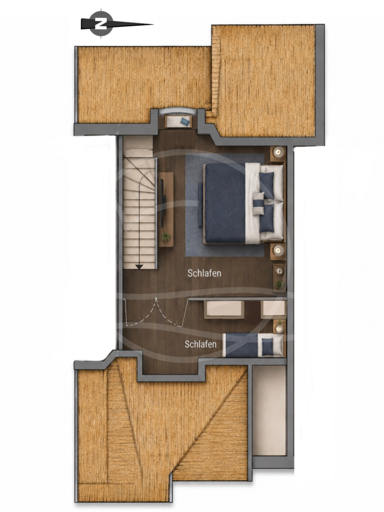 Grundriss Spitzboden