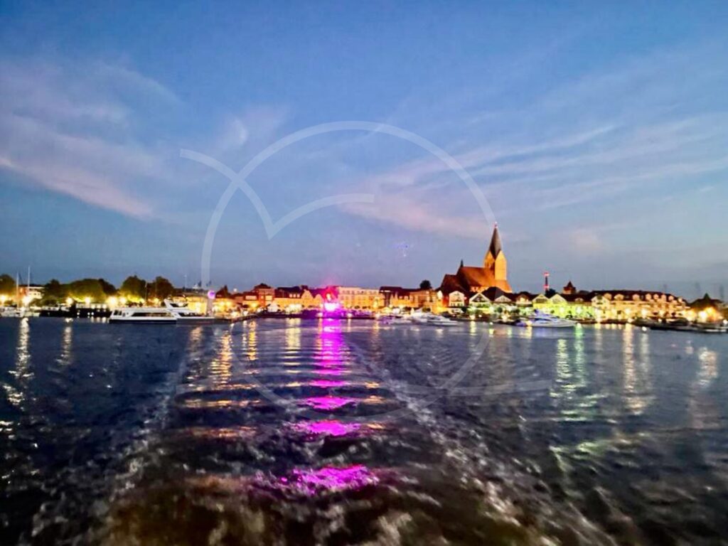 Barther Hafen vom Boot